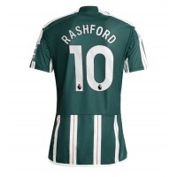 Billiga Manchester United Marcus Rashford #10 Borta fotbollskläder 2023-24 Kortärmad